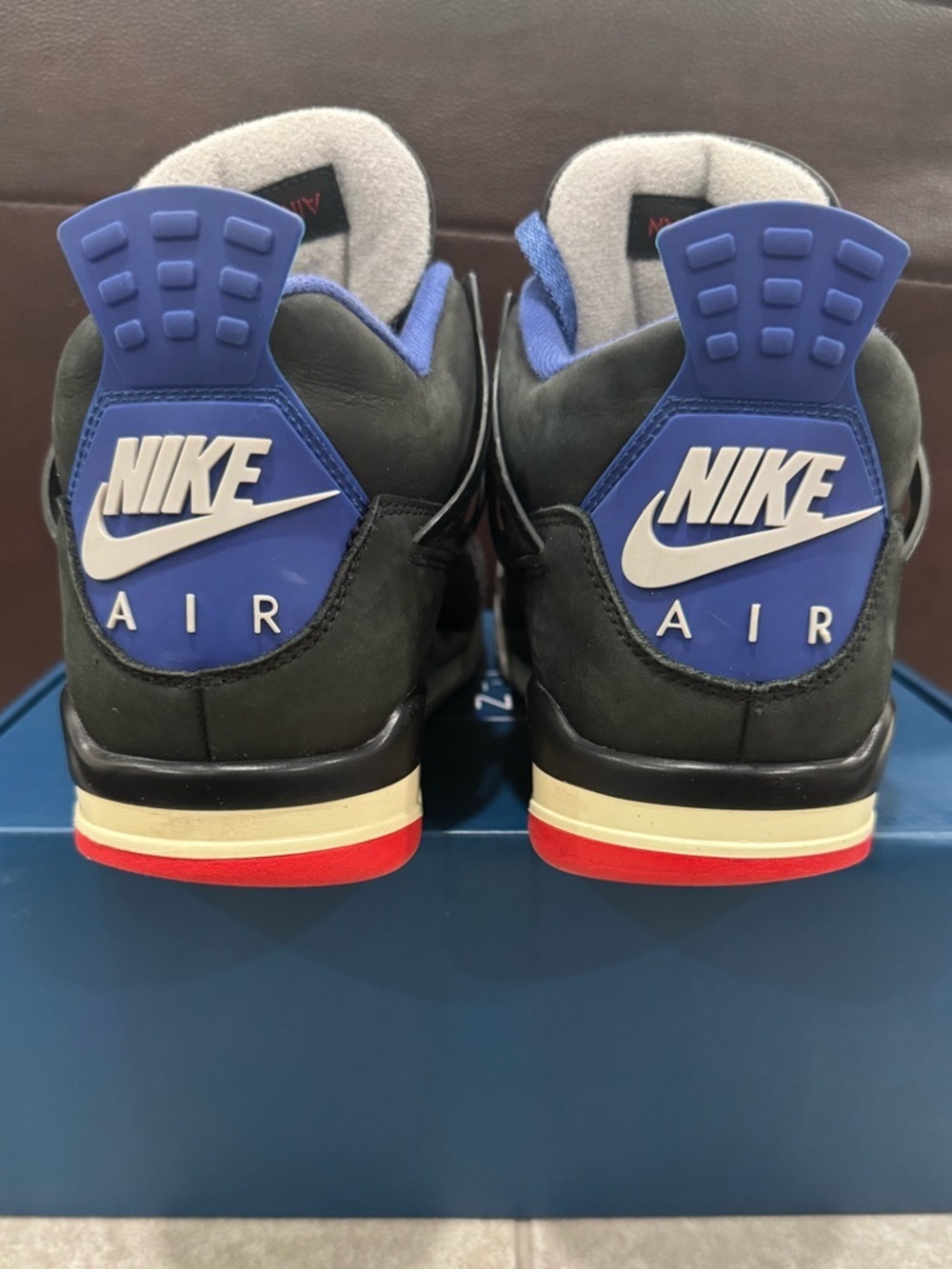 Size 10.5-Jordan 4 Retro Air Rare White Lettering - Picture 4 of 7